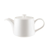 Bonna China Banquet dia.7" h:3.5" 13 oz. Round Warm White Porcelain Coffee/Tea Pot